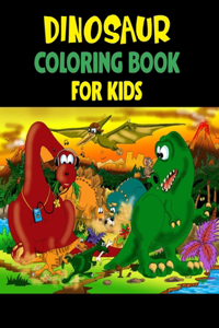 Dinosaur Coloring Book For Kids