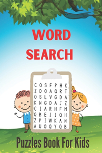 Word Search Puzzles Book For Kids