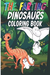 The Farting Dinosaurs Coloring Book