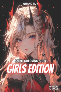 Anime Coloring Book