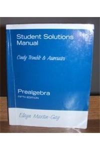 Student Solutions Manual) for Prealgebra