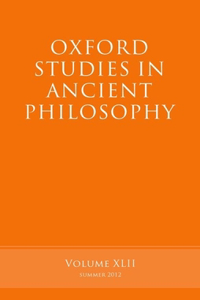 Oxford Studies in Ancient Philosophy