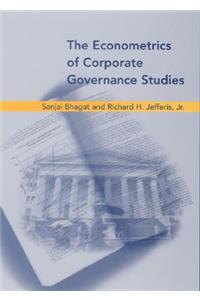 Econometrics of Corporate Governance Studies