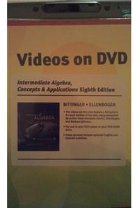 Videos on DVD for Intermediate Algebra