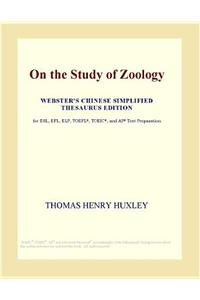 On the Study of Zoology (Webster's Chinese Simplified Thesaurus Edition)