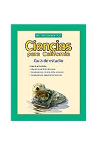 Houghton Mifflin Science Spanish California: Study Guide Blm, First Grade