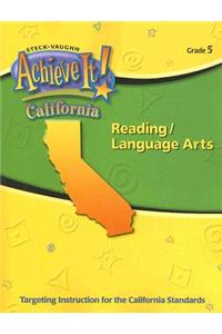 California Reading and Language Arts, Grade 5