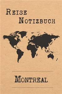 Reise Notizbuch Montreal