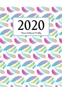 2020 Planner Weekly and Monthly
