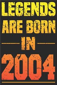 Legends Are Born In 2004