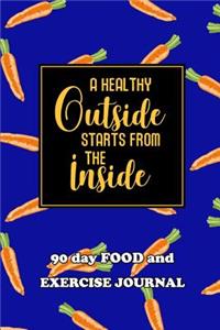 90 Day Food and Exercise Journal