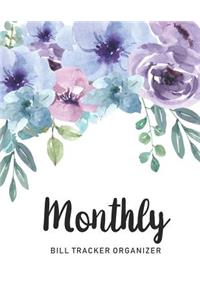 Monthly Bill Tracker Organizer