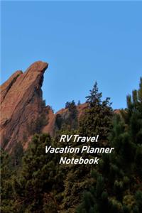 RV Travel Vacation Planner Notebook