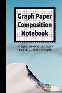 Graph Paper Composition Notebook