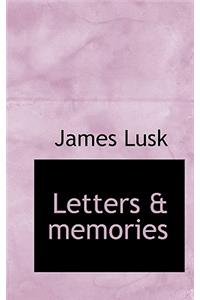 Letters & Memories