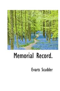 Memorial Record.