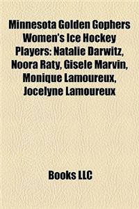 Minnesota Golden Gophers Women's Ice Hockey Players