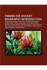 Finnish Ice Hockey Biography Introduction