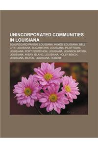 Unincorporated Communities in Louisiana