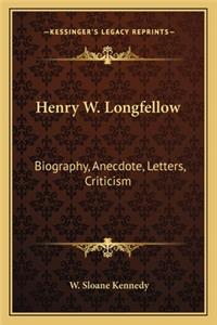 Henry W. Longfellow
