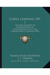 Codex Leidensis 339, 1
