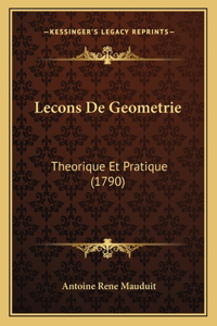 Lecons De Geometrie