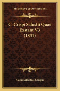 C. Crispi Salustii Quae Exstant V3 (1831)