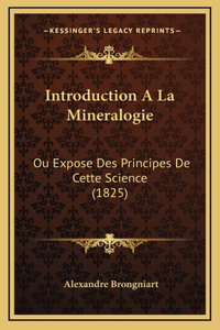 Introduction A La Mineralogie