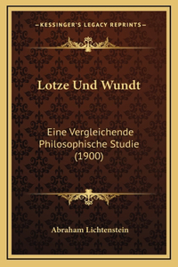 Lotze Und Wundt