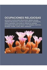 Ocupaciones Religiosas