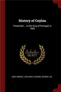 History of Ceylon