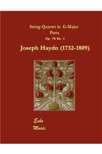 String Quartet in G Major Opus 76 No 1 Parts