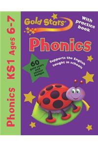 Gold Stars Pack (Workbook and Practice Book): Phonics 6-7