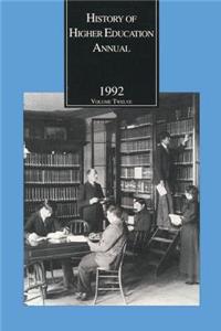 History of Higher Education Annual: 1992
