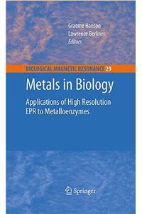Metals in Biology