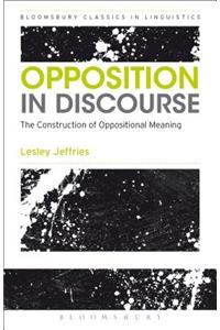 Opposition in Discourse