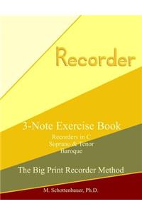 3-Note Exercise Book