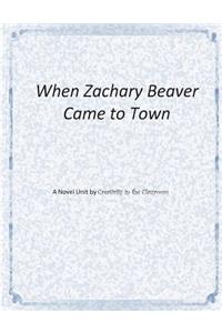 When Zachary Beaver Came to Town: A Novel Unit by Creativity in the Classroom