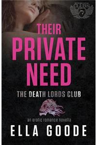 Their Private Need: Death Lords MC