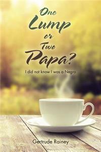 One Lump or Two Papa?: I did not know I was a Negro