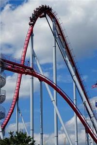 Roller Coaster Drop at Amusement Park Journal