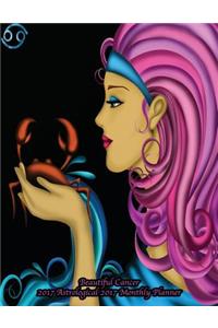 Beautiful Cancer 2017 Astrological 2017 Monthly Planner