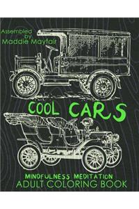 Cool Cars Mindfulness Meditation Adult Coloring Book