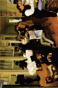 ''The Cotton Exchange New Orleans'' by Edgar Degas - 1873