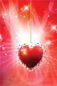 Valentine Locket Blank Book