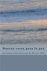 Nuevas voces para la paz 2016