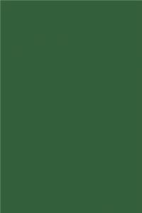 Deep Moss Green Notebook: 150 Dot Grid Pages