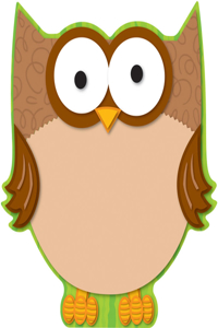 Owl 2-Sided Decoration