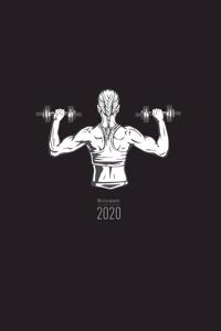 Wochenplaner 2020 - Fitness Gym Bodybuilding