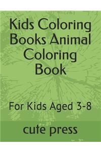 Kids Coloring Books Animal Coloring Book